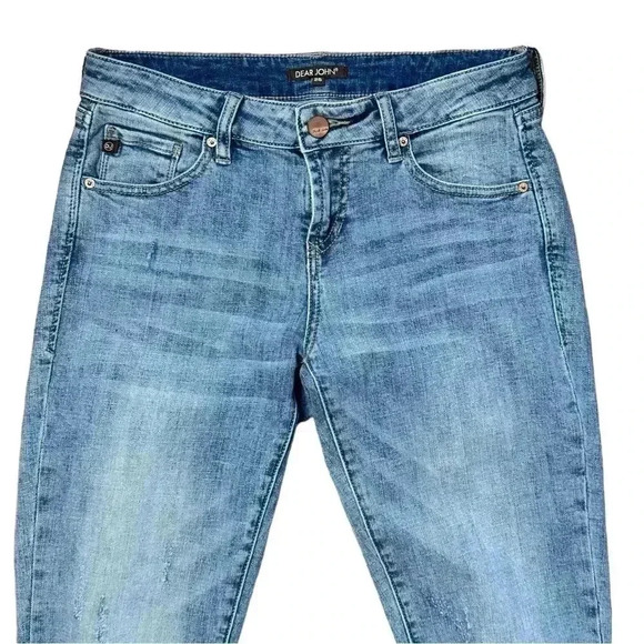 Dear John American Classic Light Wash Low Rise Jeans Size 25 - Picture 2 of 7